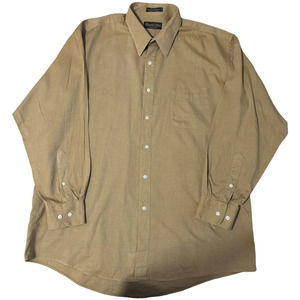 Roberto Villini Gold Button Down, Size 16 1/2